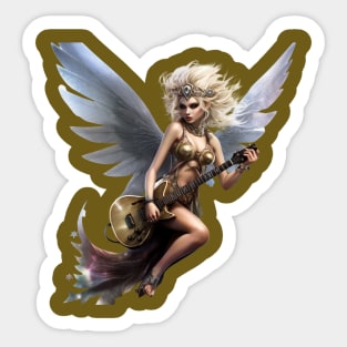 RocknRoll Fantasy Fairy Sticker